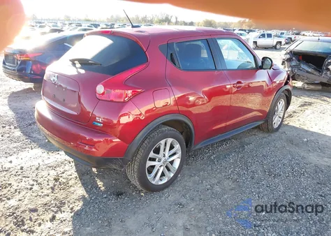 2013 Nissan Juke Sl из США, поврежденный, VIN JN8AF5MRXDT223907